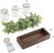 Mason Jar Lights Table Centerpiece with Faux Eucalyptus – Christmas & Everyday Decor for Home
